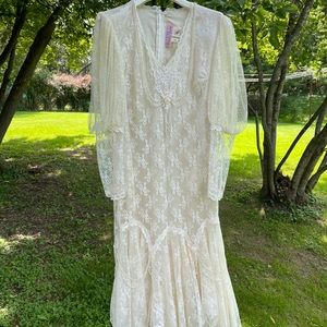 Vintage 1988 Susan Lane Wedding Gown